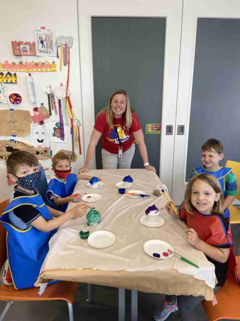 mokra podloga po rozlanej wodzie